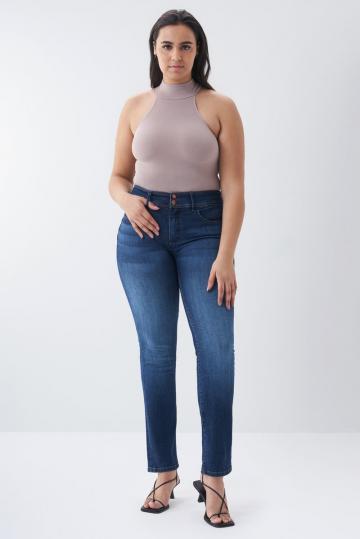 Прямые джинсы