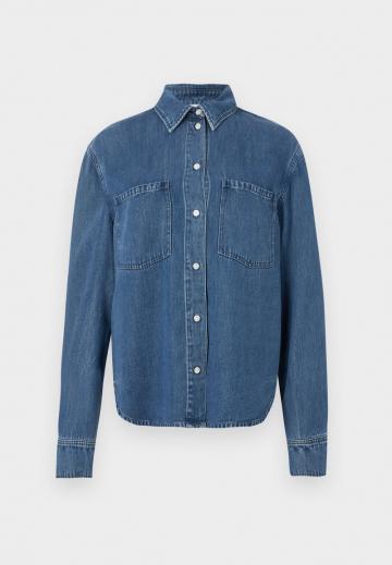 Джинсовая блузка