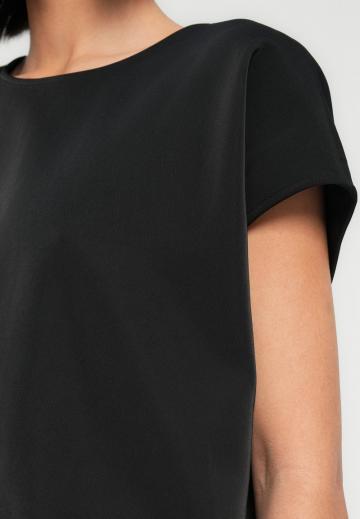 Атласная блузка