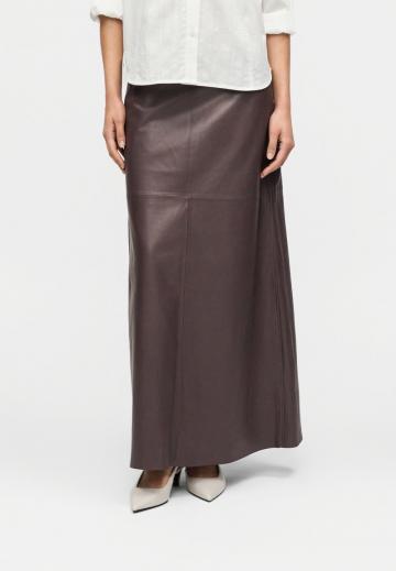 Кожаная юбка