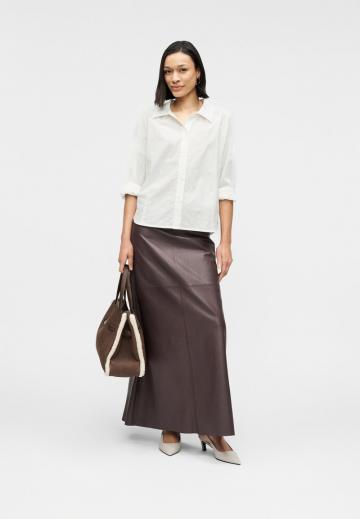 Кожаная юбка