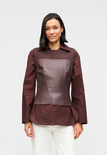 Блузка без рукавов