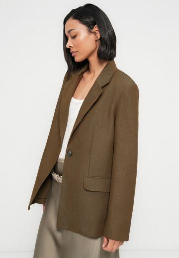 Длинный блейзер