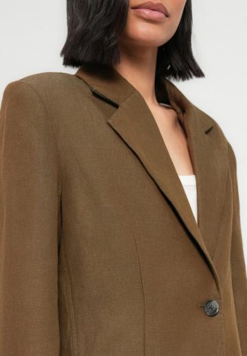 Длинный блейзер