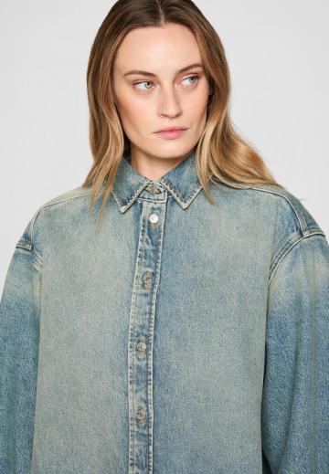 Джинсовая блузка