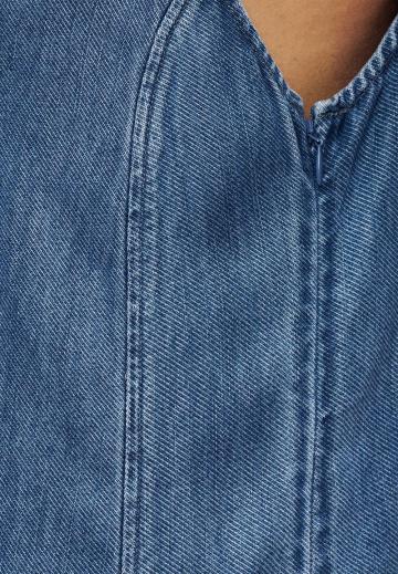 Джинсовое платье