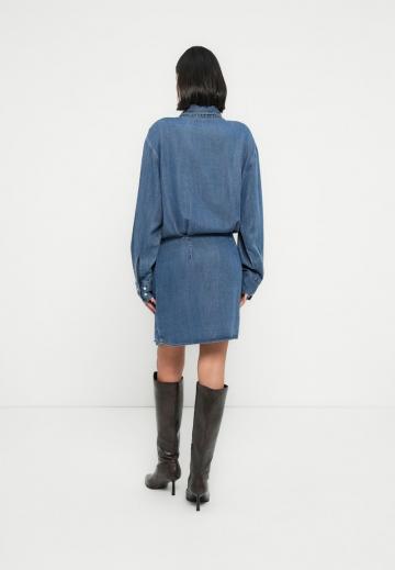 Джинсовое платье