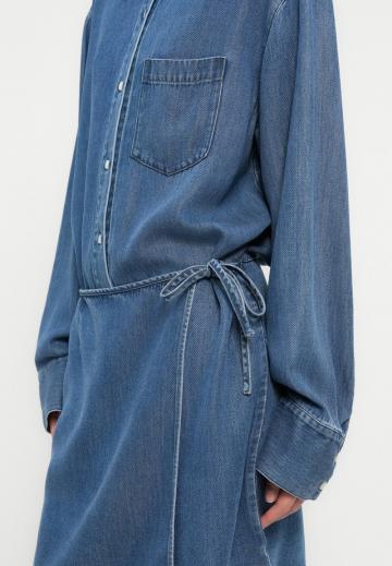 Джинсовое платье