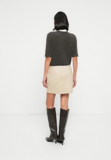 Кожаная юбка