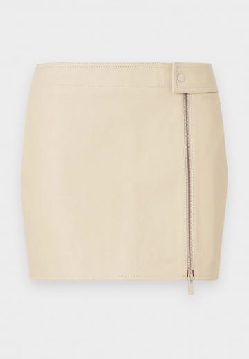 Кожаная юбка