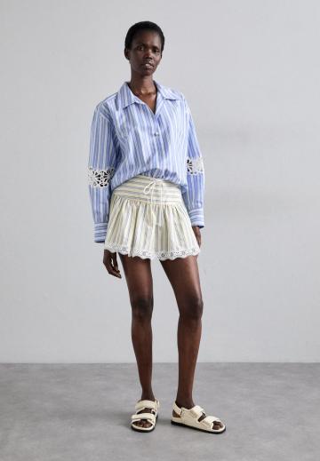 Длинная блузка