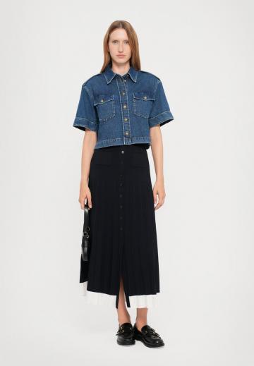 Джинсовая блузка