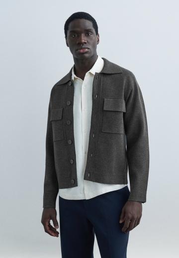 Вязаная кофта