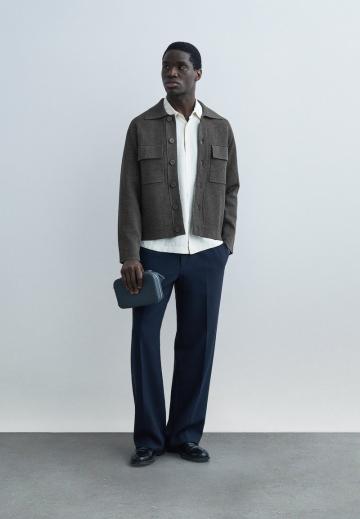 Вязаная кофта