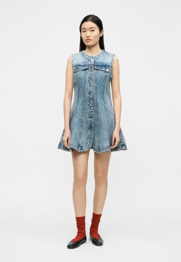 Джинсовый комбинезон