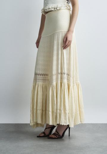 Юбка с воланами