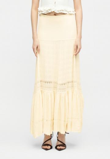 Юбка с воланами