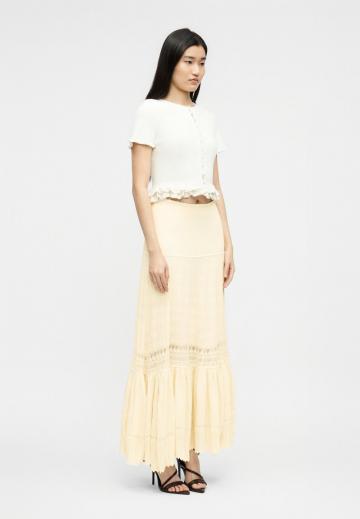 Юбка с воланами