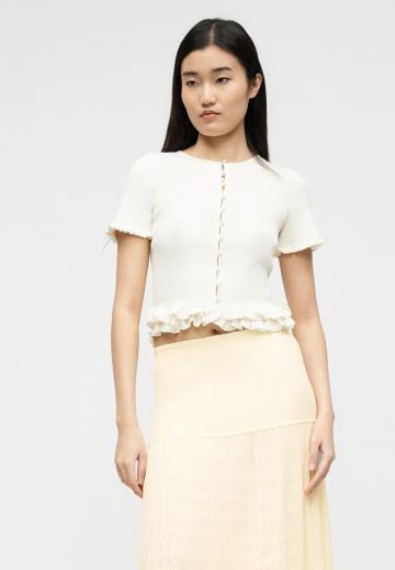 Юбка с воланами