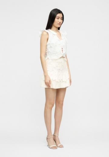 Юбка с воланами