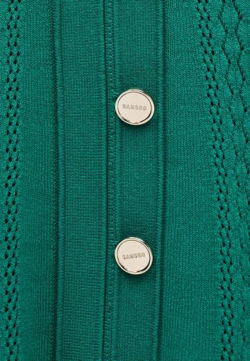 Вязаное платье