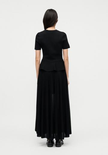 Вязаное платье