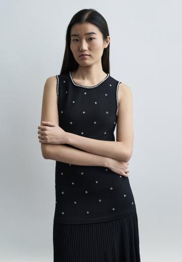 Вязаное платье