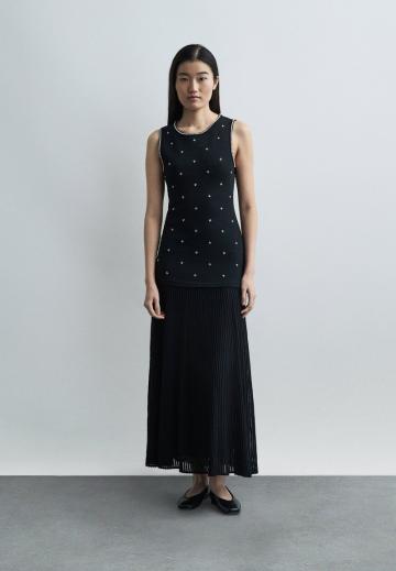 Вязаное платье