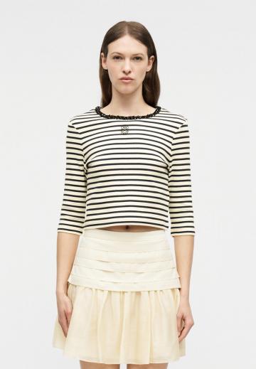 Майка с рукавом три четверти