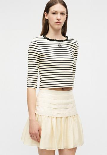 Майка с рукавом три четверти