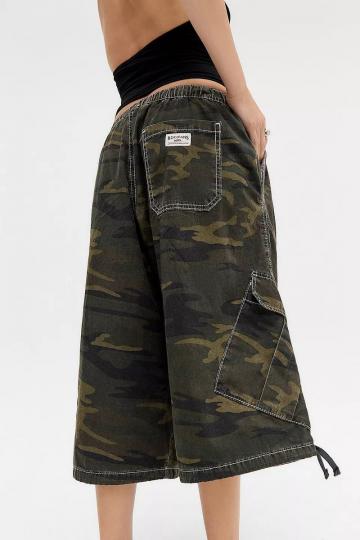 Юбка с накладными карманами