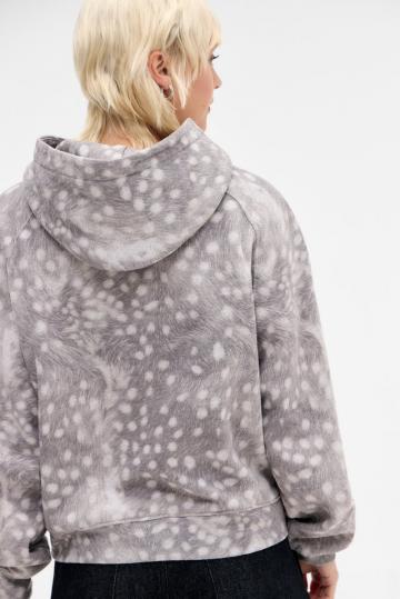 Пуловер с капюшоном