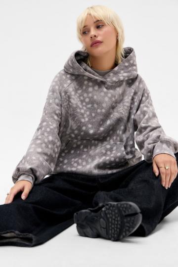 Пуловер с капюшоном