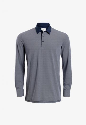 Поло с длинным рукавом