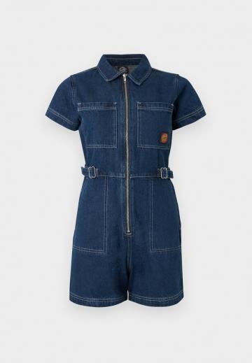 Джинсовый комбинезон