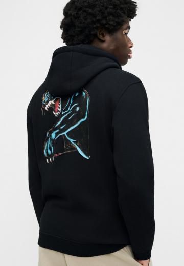 Пуловер с капюшоном