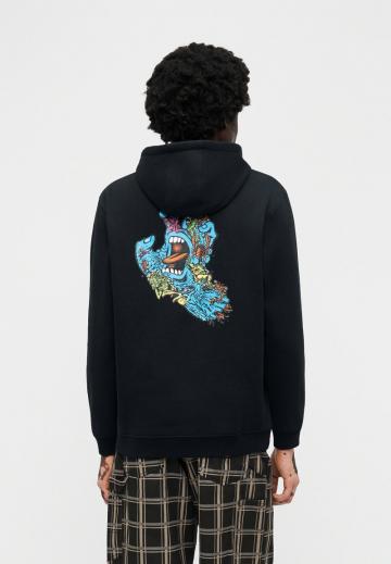 Пуловер с капюшоном