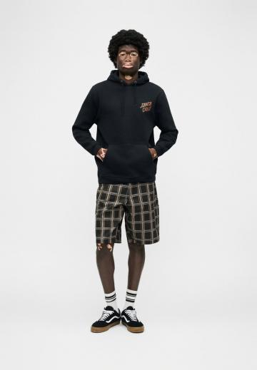 Пуловер с капюшоном