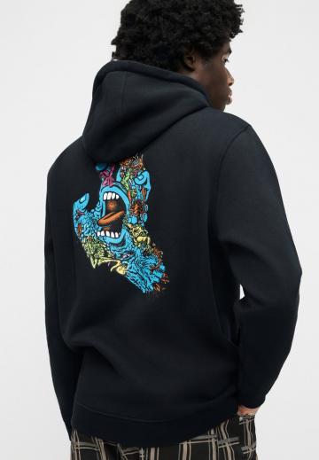 Пуловер с капюшоном