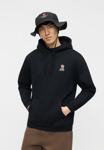 Пуловер с капюшоном