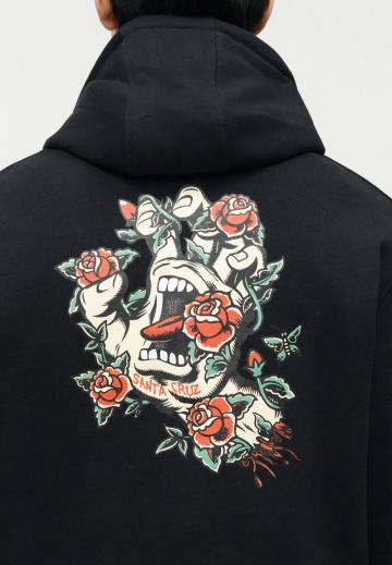 Пуловер с капюшоном