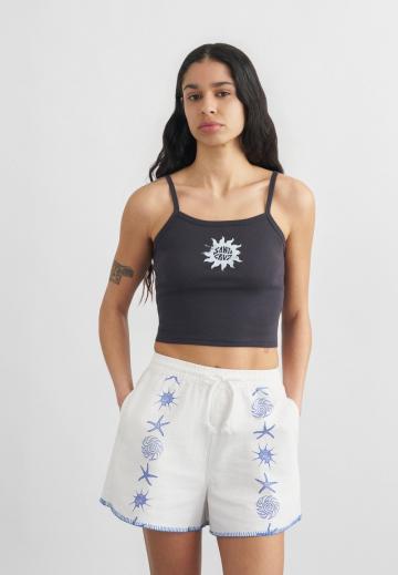 Топ на бретельках