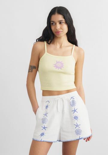 Топ на бретельках