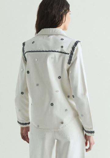 Джинсовая блузка