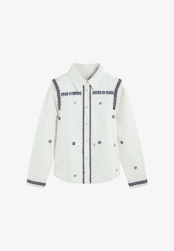 Джинсовая блузка