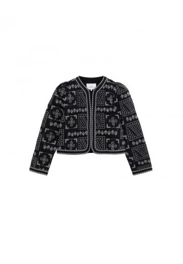 Жаккардовая кофта