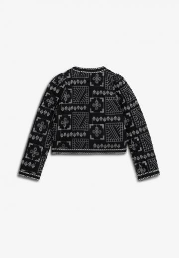 Жаккардовая кофта
