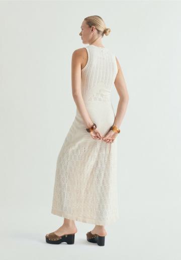 Вязаное платье