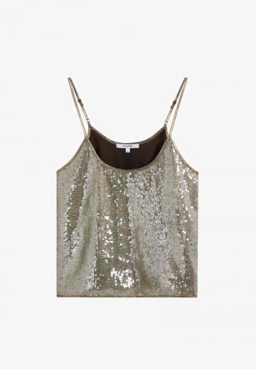 Топ на бретельках