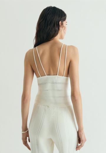 Топ на бретельках